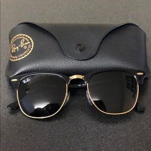 Ray Ban Classic Black ClubMaster Sunglasses